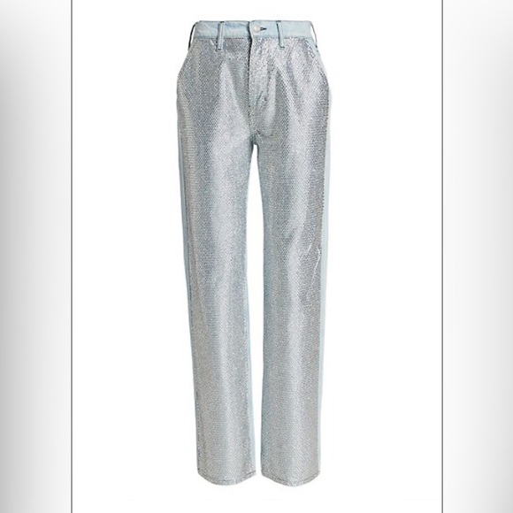 FRAME Atelier Le Jane Crystal Jeans SIZE 27 - Picture 9 of 13